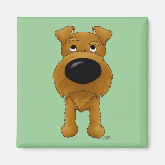 Íman Irish Terrier Magnet (Frente)