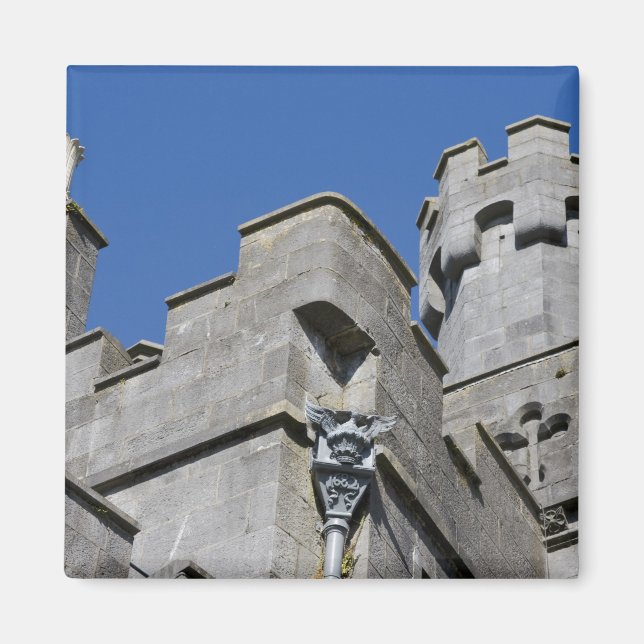 Íman Irlanda, Condado de Kilkenny, castelo medieval. (Frente)