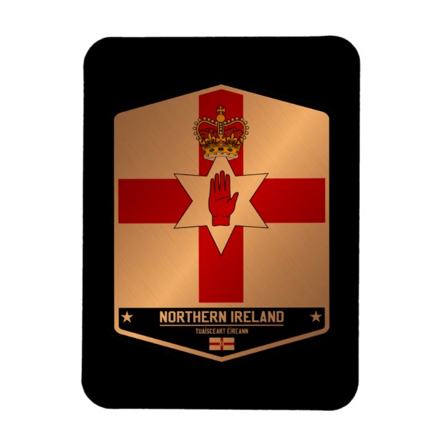 Íman Irlanda do norte (Vertical)