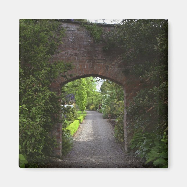 Íman Irlanda, o Castelo Dromoland muito verde (Frente)