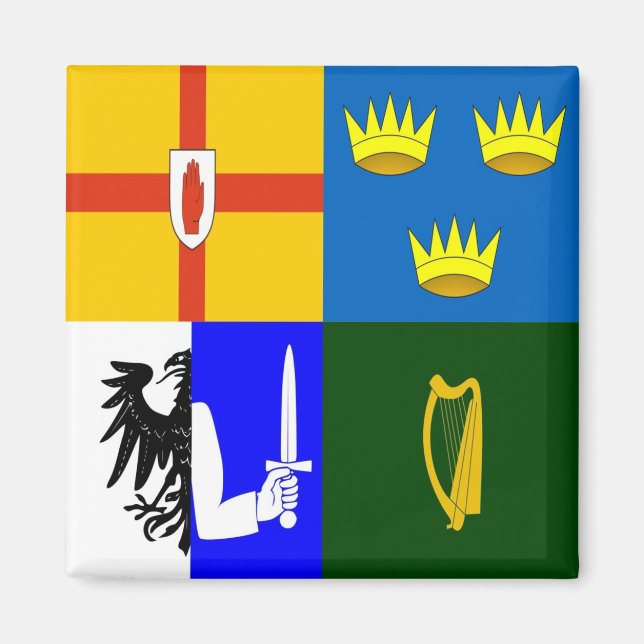 Íman Irlanda Quatro províncias (Frente)