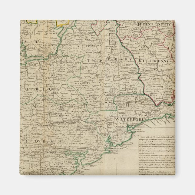 Íman Irlanda Sul (Frente)