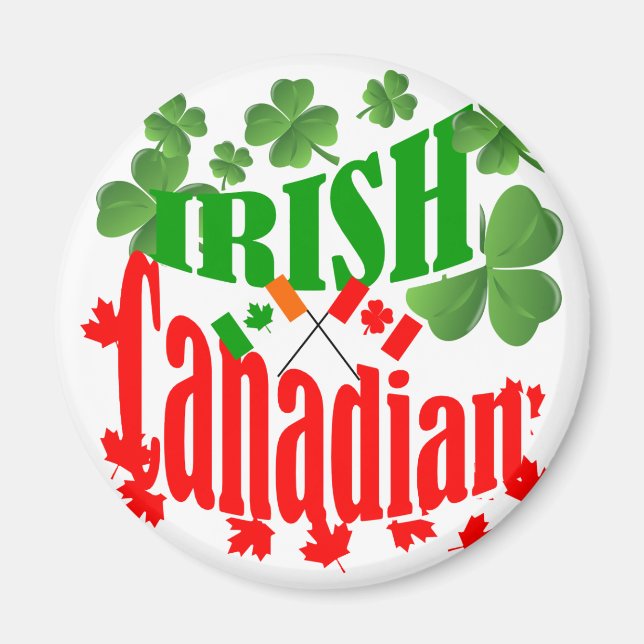 Íman Irlandês canadense (Frente)