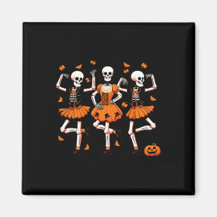 Íman Irlandês Dançando Esqueletos Spooky Dance Hallowee