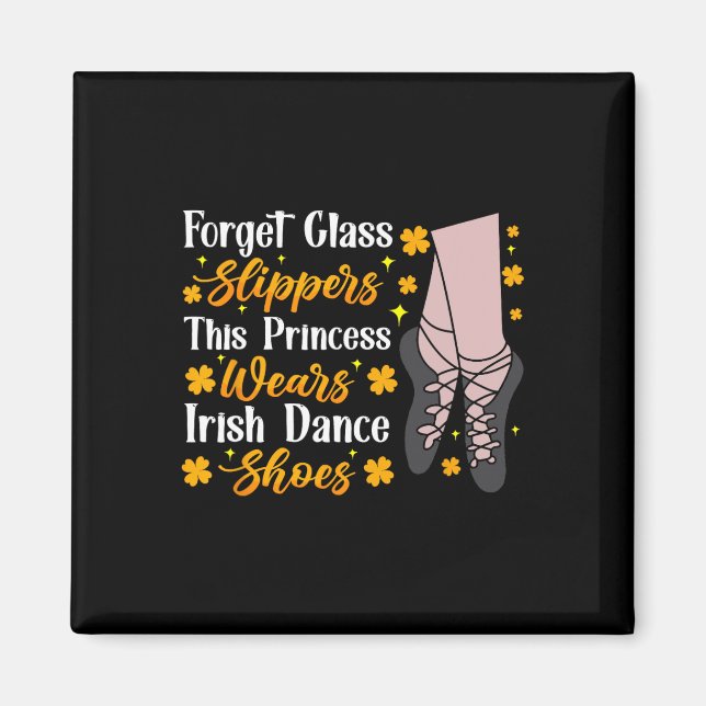 Íman Irlandês Dançando Esta Princesa Veste Dança Da Tor (Frente)