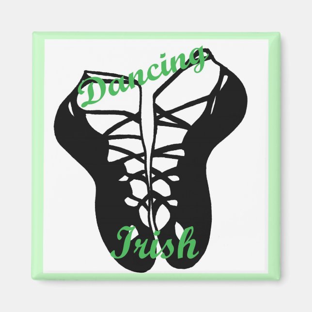 Íman irlandês dançante (Frente)