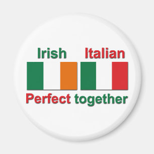 Íman Irlandês Italiano - Perfeito Juntos!