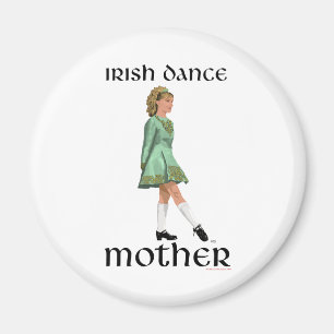 Íman Irlandês Step Dance Madre - Verde