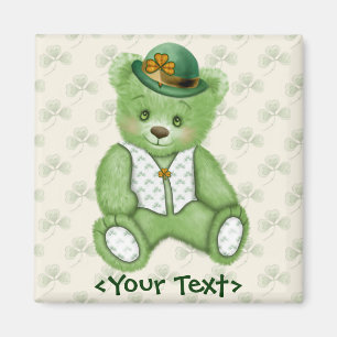 Íman Irlandês Teddybear - verde