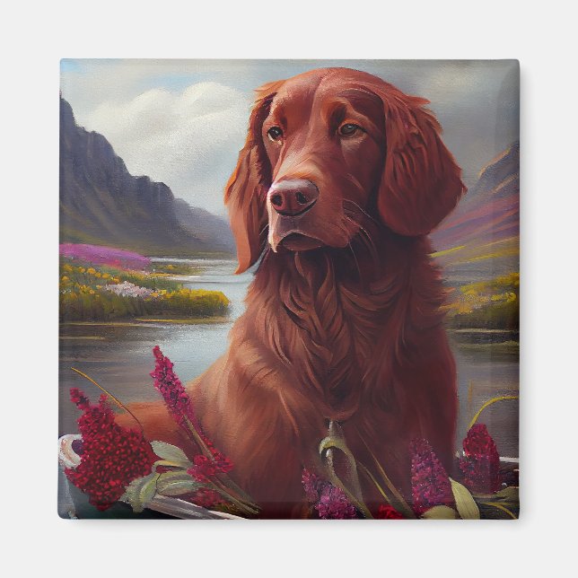 Íman Irlandês Vermelho em um Paddle: Uma Aventura Cênic (Frente)