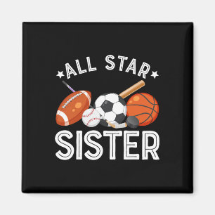 Íman Irmã All Star Do Menino Do Aniversário Sketll Fute