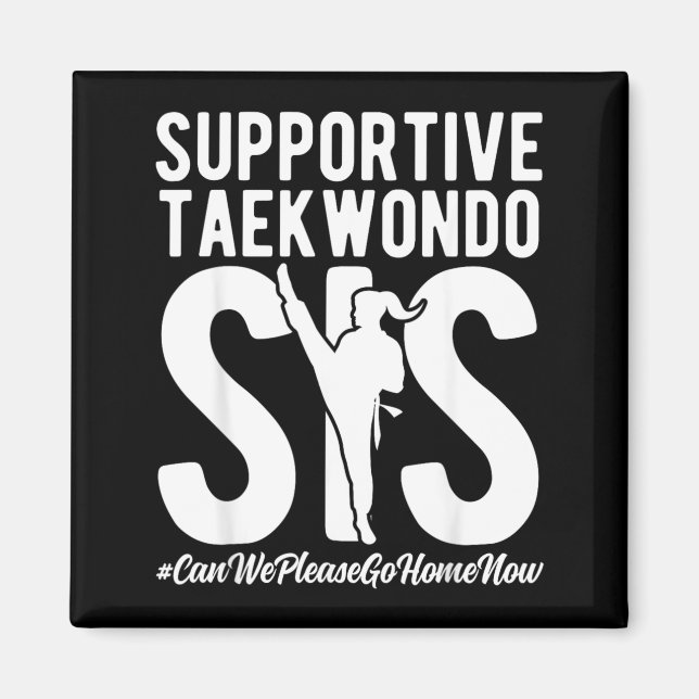 Íman Irmã de Taekwondo Solidária Irmã de Taekwondo Dive (Frente)