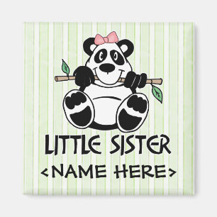 Íman Irmã mais nova da menina da panda
