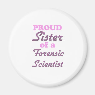 Íman Irmã orgulhosa de um cientista judicial
