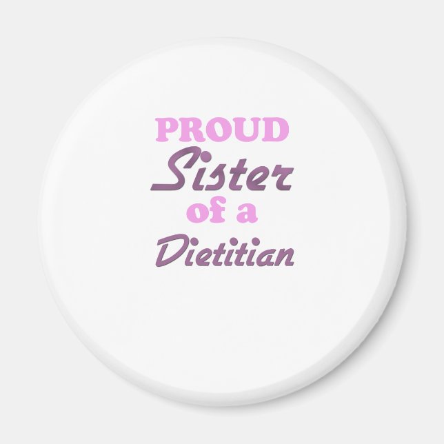 Íman Irmã Orgulhosa de um Dietitiano (Frente)