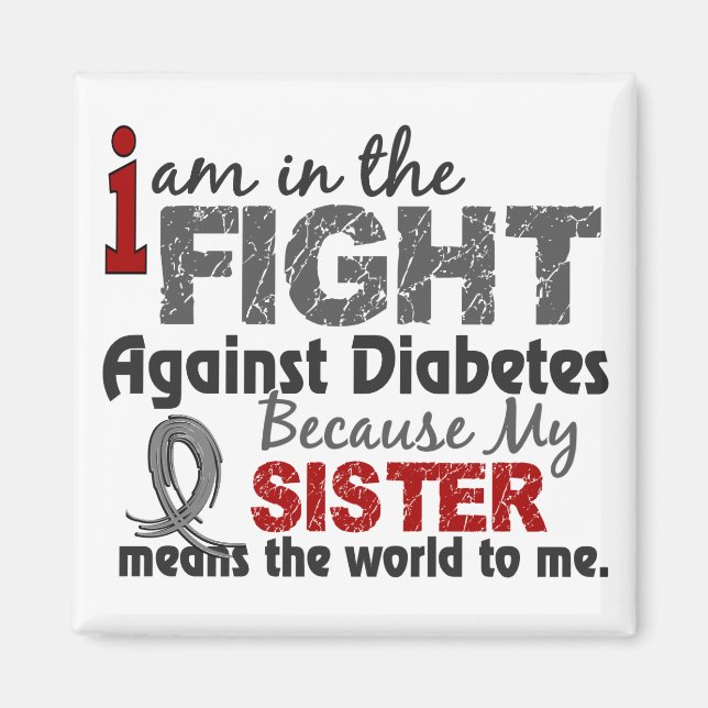 Íman Irmã Significa Diabetes Do Mundo Para Mim (Frente)