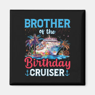 Íman Irmão Do Aniversário Cruiser Divertido Cruzeiro Na