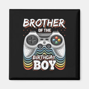 Íman Irmão Do Aniversário Jogo De Vídeo Correspondente 