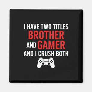 Íman Irmão E Gamer - Amante De Jogos De Pc Console Game