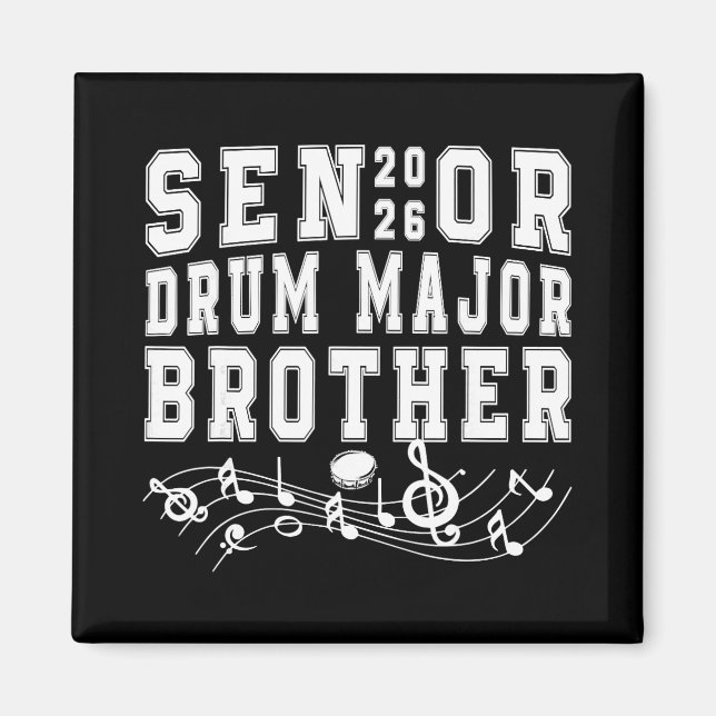 Íman Irmão Major da Bateria Senior 2026 Graduado (Frente)