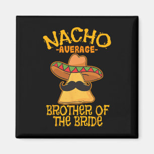 Íman Irmão Nacho Médio Da Noiva Casamento Cinco D