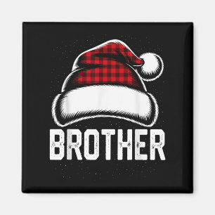 Íman Irmãos Papais noeis Xadrez Vermelha Correspondênci