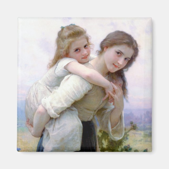 Íman Irmãs, Bouguereau (Frente)