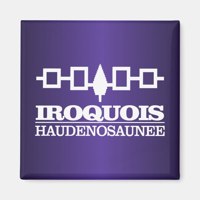 Íman Iroquois (Haudenosaunee) (Frente)