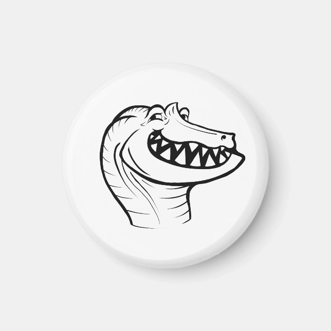 Íman Irritator Trollface (sem textura) (Frente)