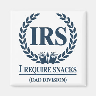Íman Irs Pai Tax I Requer Snacks Curiosos Pais Mens You