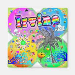 Íman Irvine Quadro Seasons Magnet