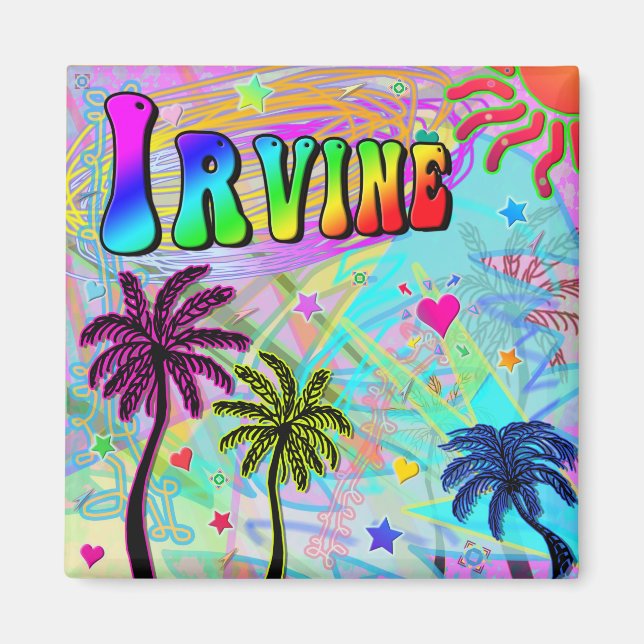 Íman Irvine Vivid Romance Magnet (Frente)