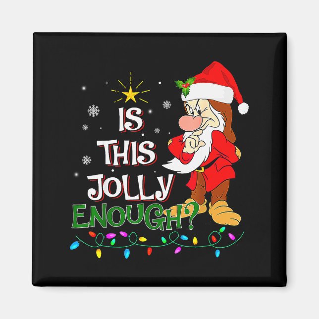 Íman Is This Jolly Enough Mpy Elf Pajama Christmas Ligh (Frente)