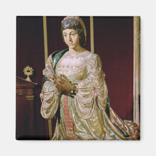 Íman Isabella do Castile na oração, 1520-22