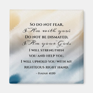 Íman Isaiah 41:10 Não tenha medo porque estou com você