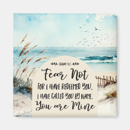 Íman Isaiah 43:1 Medo que não por eu tê-lo resgatado Oc