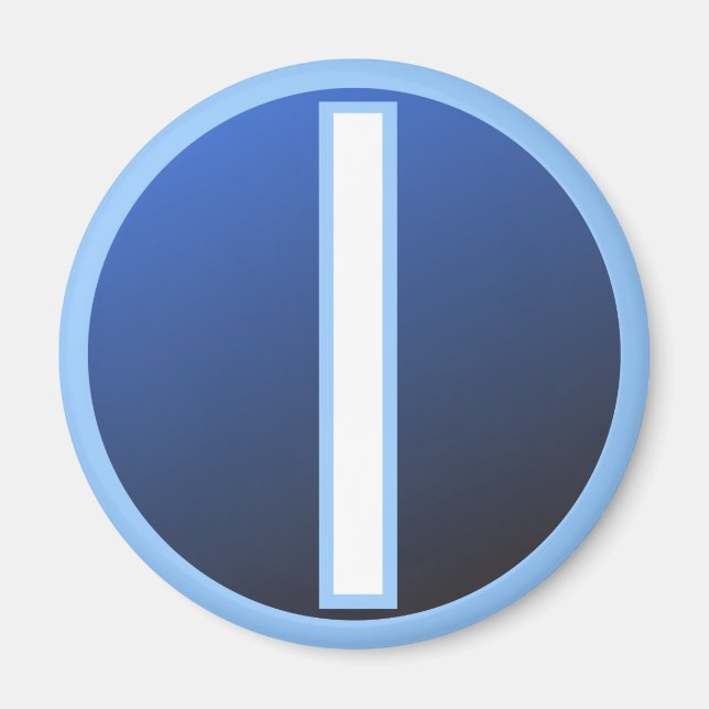 Íman Isaz Isa Ice Rune (Frente)