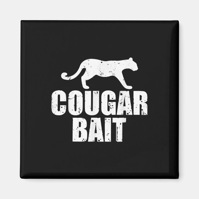 Íman Isca de Puma Presente Engraçado Caça de Puma Pesca (Frente)
