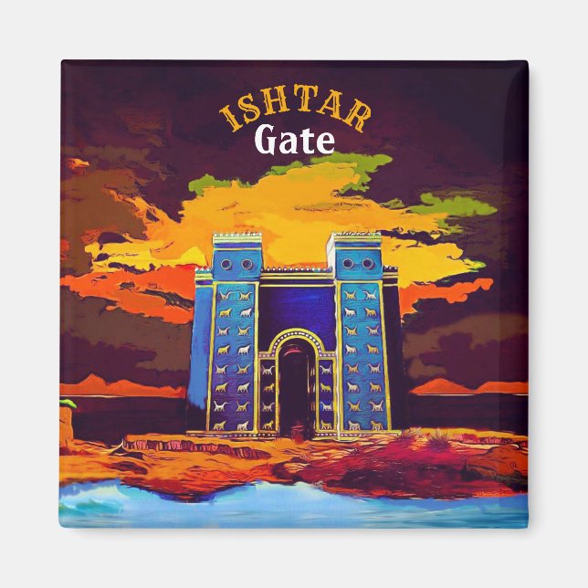 Íman Ishtar gate Magnet (Frente)