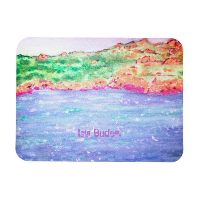 Íman Isla Budelli (Horizontal)