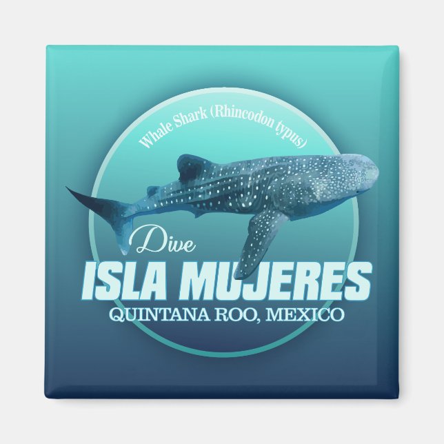 Íman Isla Mujeres (DD2) (Frente)