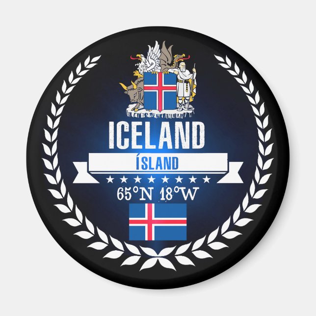 Íman Islândia (Frente)