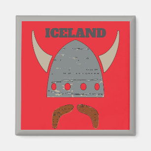Íman ISLÂNDIA, Cabeça de Viking