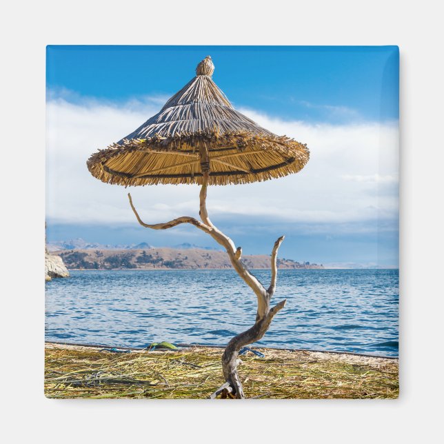 Íman Islas Flotantes, Lago Titicaca, Bolivia (Frente)