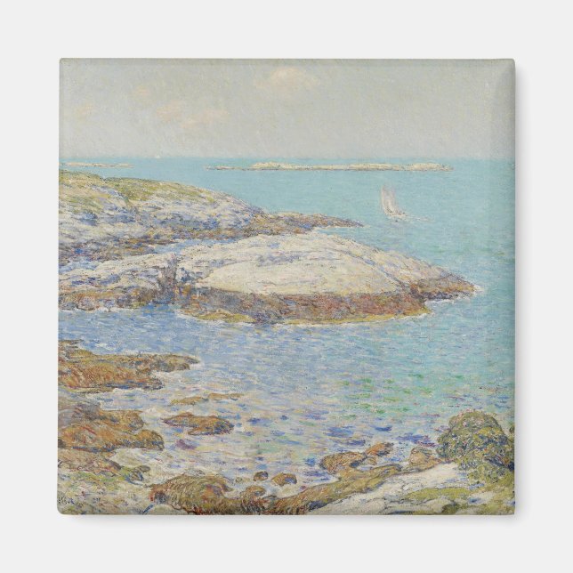 Íman Isles of Shoals, 1899 (óleo na canvas) (Frente)