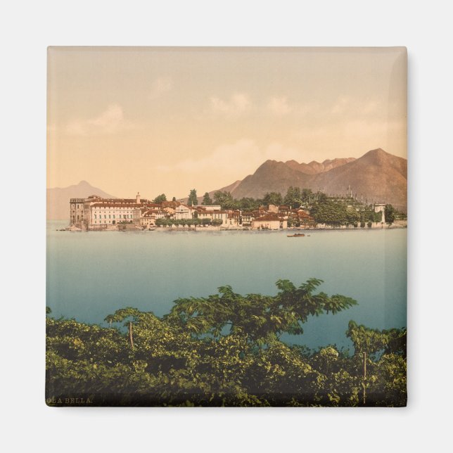 Íman Isola Bella I, Lago Maggiore, Piemonte, Itália (Frente)