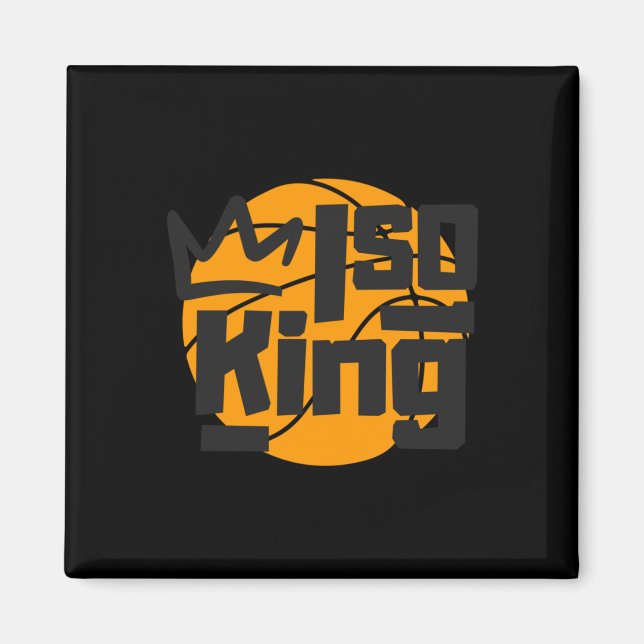 Íman Isolamento de Basquete King One Man Show (Frente)
