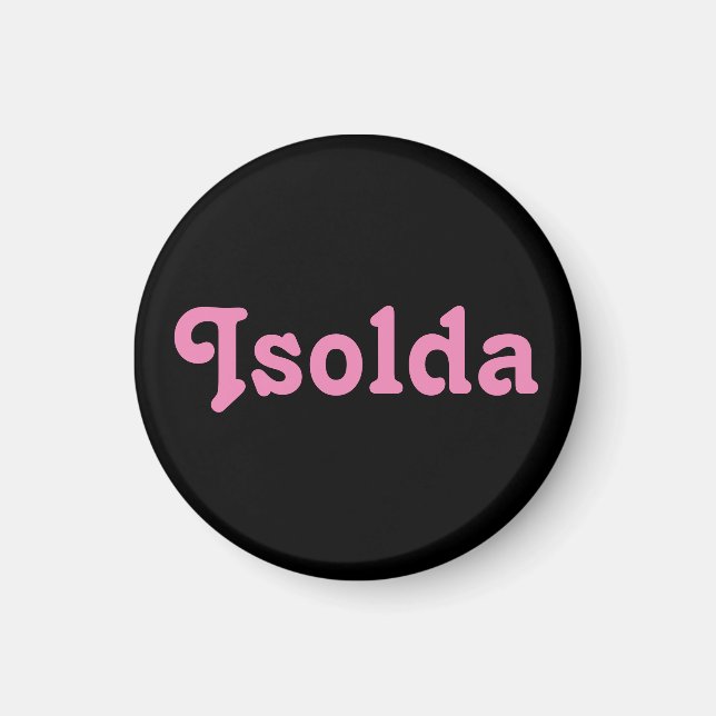 Íman Isolda do Magnet (Frente)