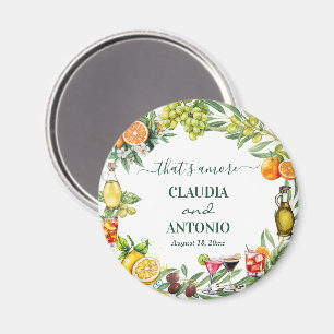 Íman Isso É Amore Favor de Casamento de Cítricos Italia
