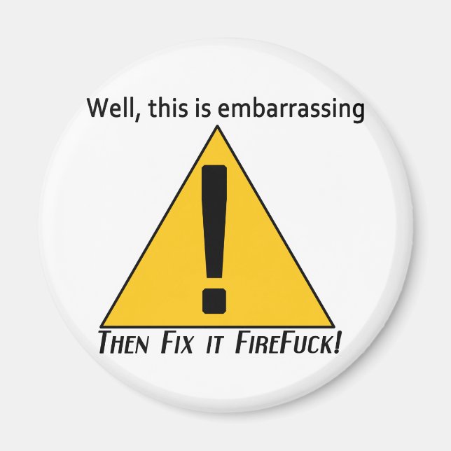 Íman Isso é embaraçoso (Frente)